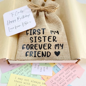 Sister Quote Keepsake / 31 Quotes / Sister Gift, Pick Me Up, Birthday Present