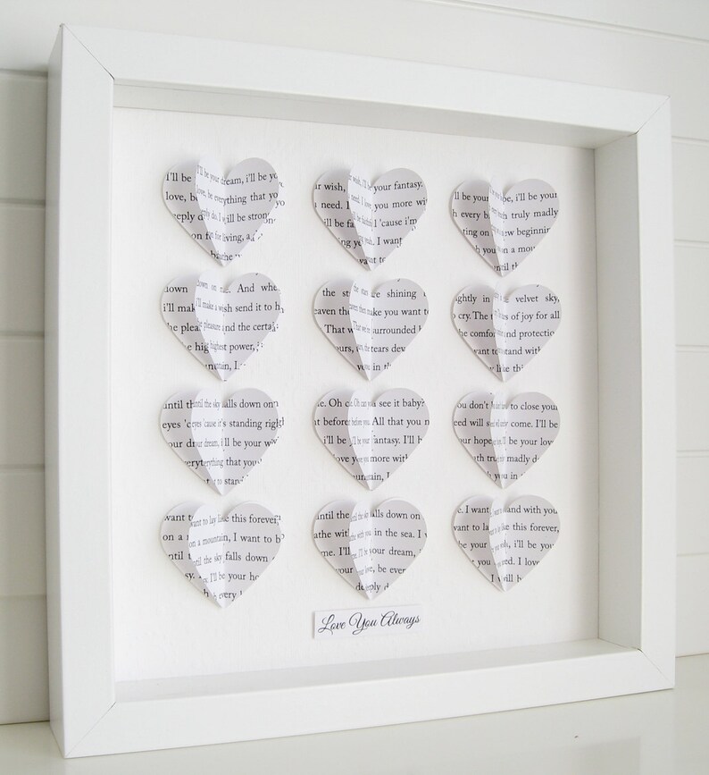 Personalised Picture Frame Any Wording Wedding Birthday Anniversary Gift