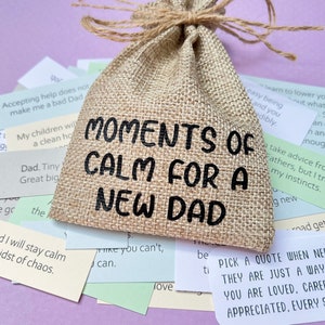 Un souvenir de moments de calme pour papa / 31 citations / Envoi direct / Citations nouveau papa, cadeau papa, cadeau citation nouveau papa, cadeaux pour nouveau papa, fête des pères