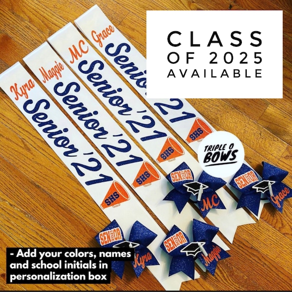 2026 "The OG" senior night sash (one sash with optional bow)