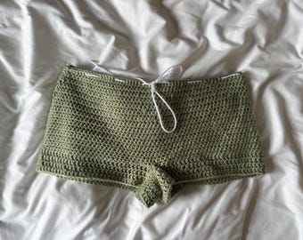 Custom handmade crotchet shorts!