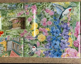 Sharon's Replacement Tiles+Wall Plate