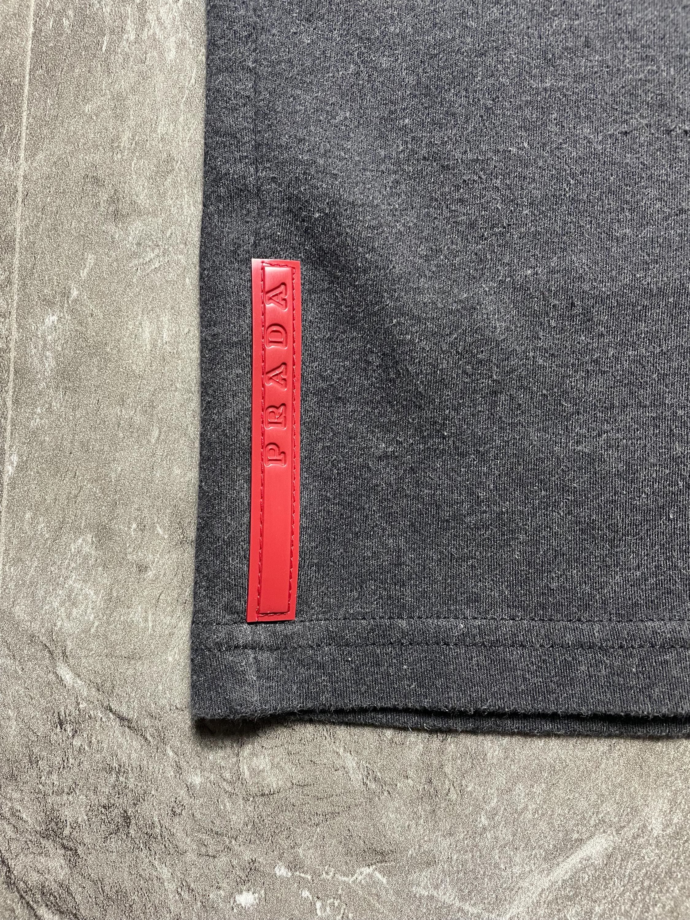 トップス Vintage prada sports long sleeve t Vintage Prada Sport Long Sleeve T-shirt Grey Size XL | Authentic