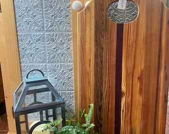 Handmade Reclaimed Wood Charcuterie Board – Rustic Farmhouse Serving Board