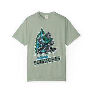 Wildside Squatches Bigfoot Mascot Adult T-shirt