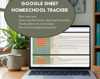 Hoja de cálculo de Google para el seguimiento de la educación en casa con Outside Five