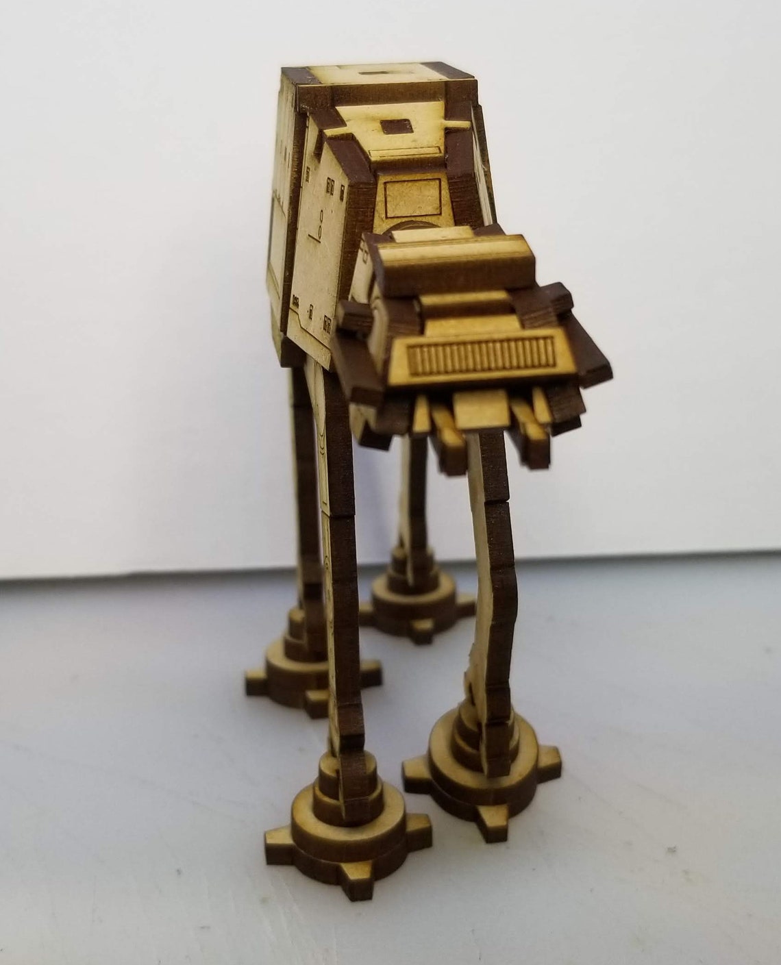 Star Wars Small ATAT Walker Laser Cut Template ai cdr Etsy