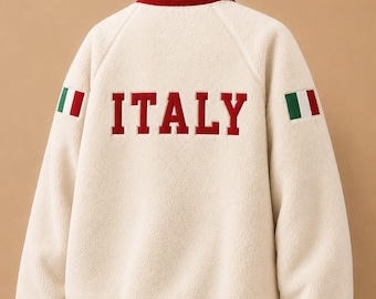 Shane Hollander Sherpa Fleece Jacket italy  Maple Leaf Jacket Heated Rivalry Costume Outerwear
