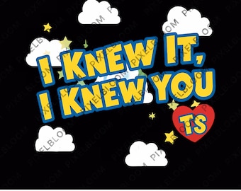 Imagen PNG retro de Toy Story 5 (1 cara), diseño gráfico de camiseta con pulsera de amistad y botas vaqueras del oeste "Lo sabía, te conocía"