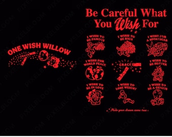 Obsession Horror One Wish Willow 2 PNG, 2026 Movie Inspired Shirt Design, Gothic Thriller Sublimation File Digital Download