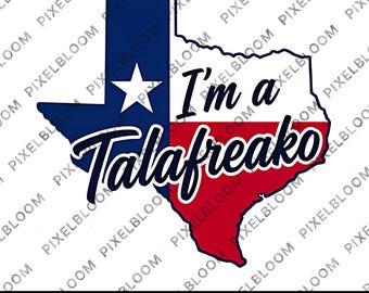 Soy un Talafreako Texas PNG, Bandera del estado de Texas Descarga digital, Orgullo sureño PNG