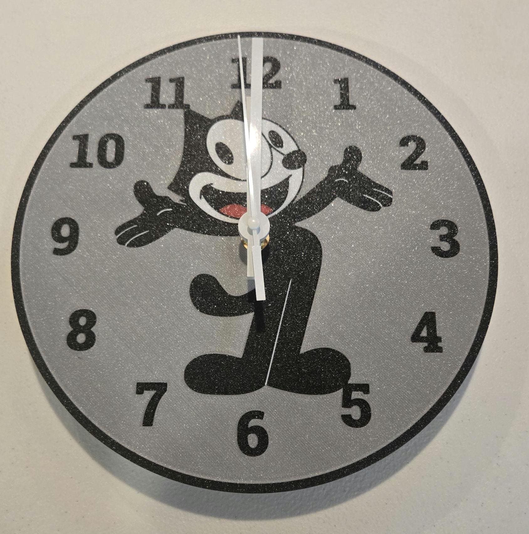 Felix the Cat Clock - Etsy