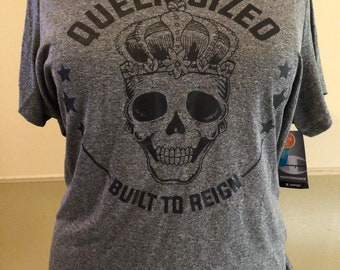 Queen Sized Brand Athletic Tee