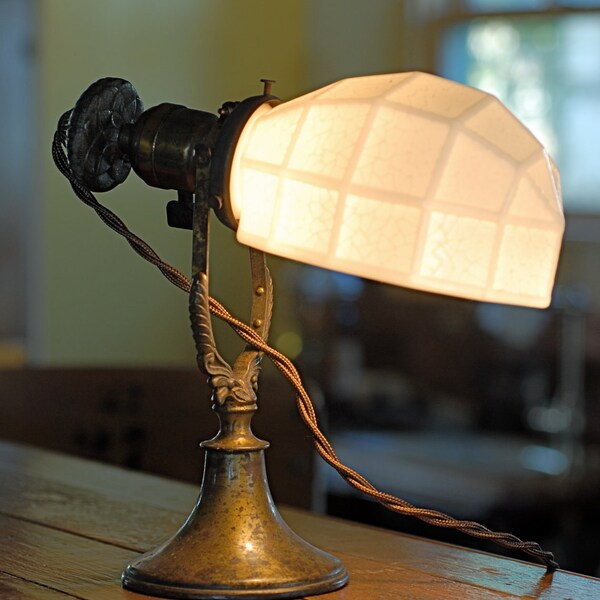 Antique/Vintage Adjustable Piano Desk Lamp