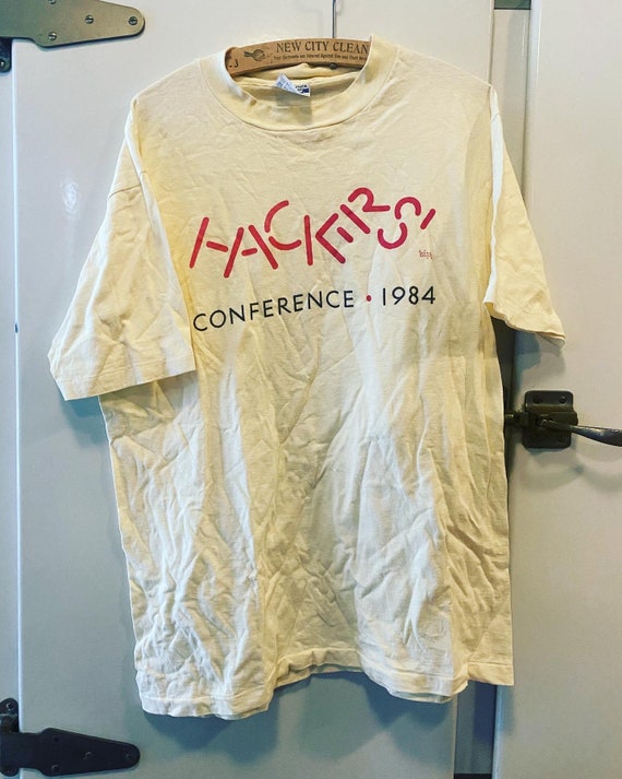 Original 1984 Hackers Conference Tee