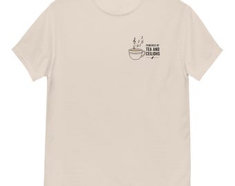 Powered by Tea and Ceilidhs - Unisex classic tee