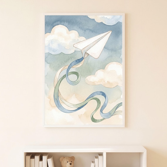 Paper Plane Loop Print โ view 5