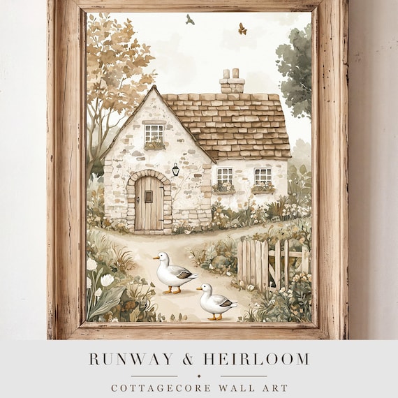 English Cottage Wall Art