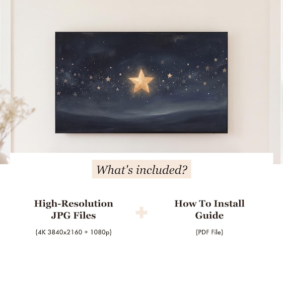 Star Among Stars Samsung Frame TV Art — view 4