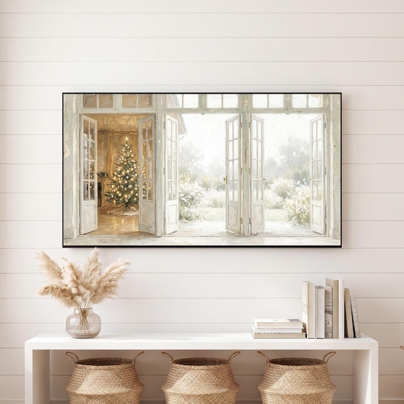 Winter Conservatory Samsung Frame TV Art Bundle of 6 — view 6