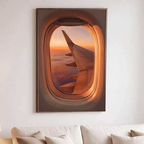 Sunset From Seat 24A Print — view 5