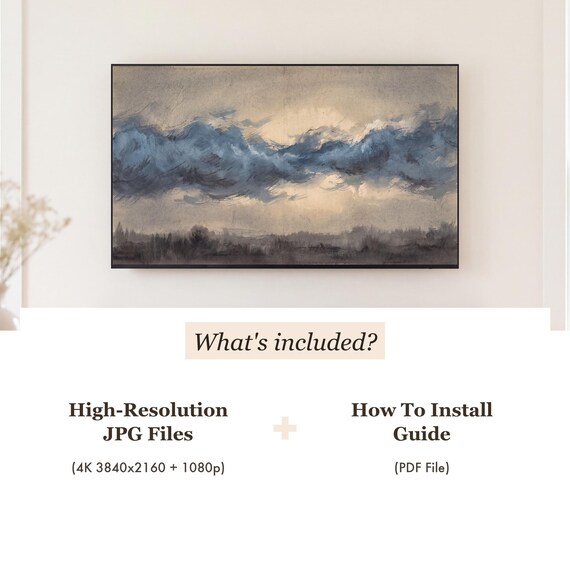 Glowing Hidden Moon Samsung Frame TV Art — view 4
