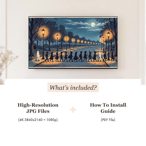 Trick or Treat Samsung Frame TV Art Bundle of 6 — view 4