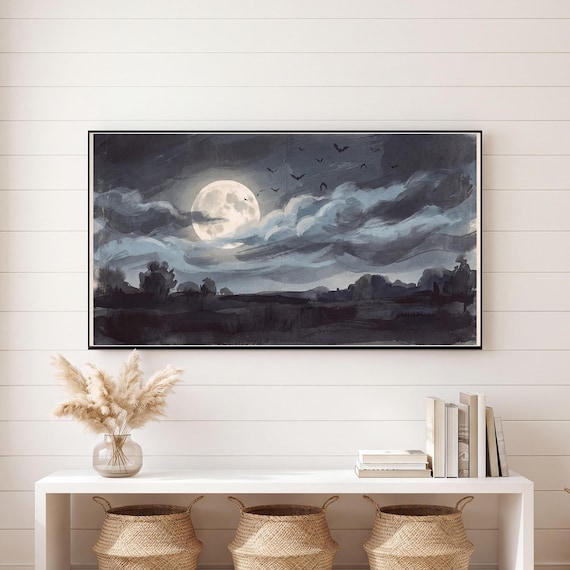 Full Moon Samsung Frame TV Art Bundle of 6 (4K Digital Download) — view 6