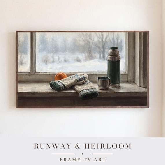 Mittens and Thermos Samsung Frame TV Art — view 5
