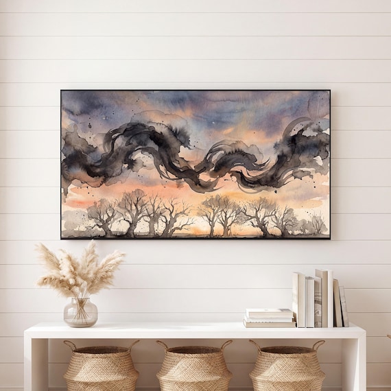 Murmuration Samsung Frame TV Art Bundle of 6 — view 6