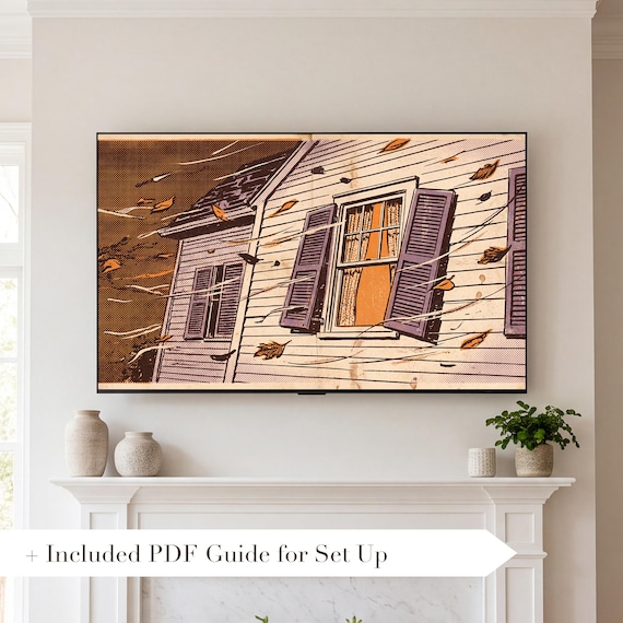 Haunted Victorian Samsung Frame TV Art — view 2