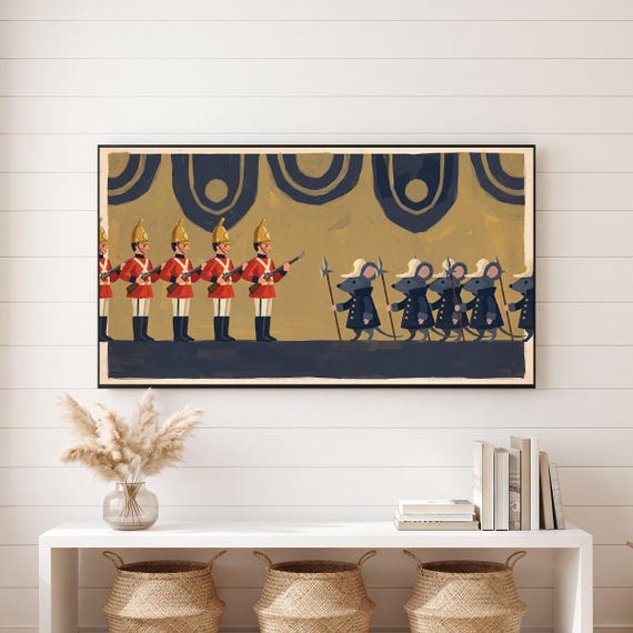 Soldiers and Mice Samsung Frame TV Art — view 6