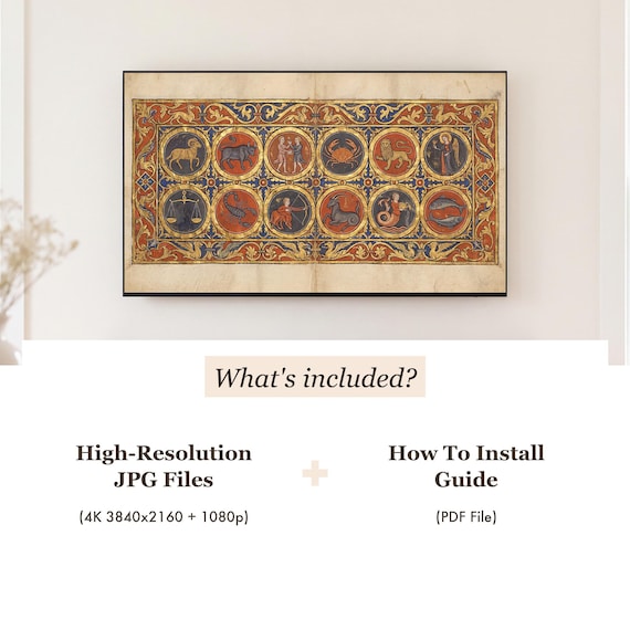 Twelve Days Medallions Samsung Frame TV Art — view 4