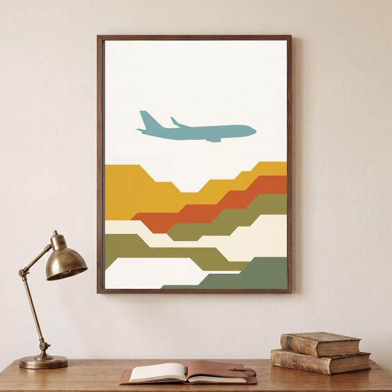 Cloud Bands Print — view 2