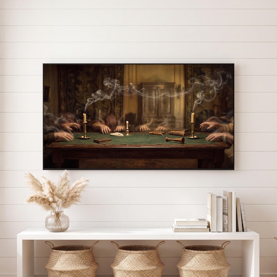 Smoke Rising Samsung Frame TV Art — view 6