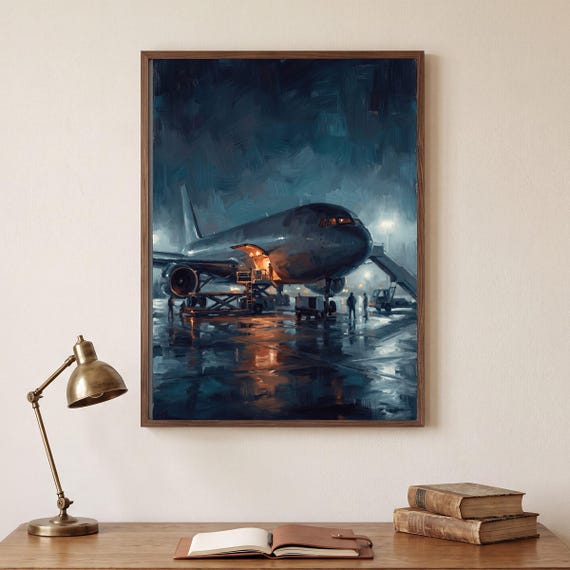 Night Freight Print — view 2