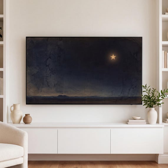 Christmas Star Samsung Frame TV Art — view 3