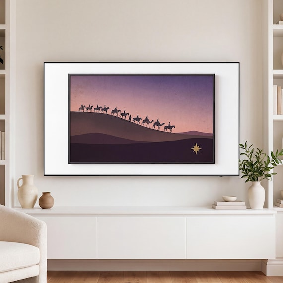 Magi on the Dunes Samsung Frame TV Art — view 3