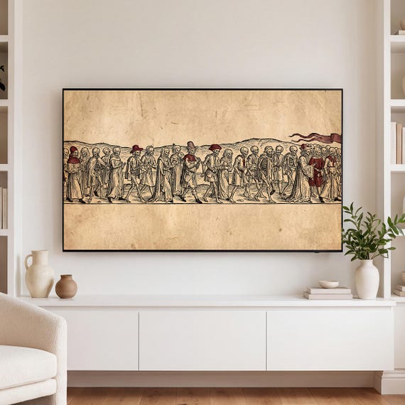 Danse Macabre Samsung Frame TV Art Bundle of 6 — view 3