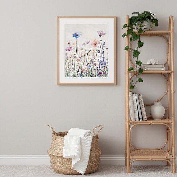 Wildflower Nursery Wall Art — view 6