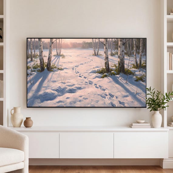 Fox Trail Samsung Frame TV Art — view 3