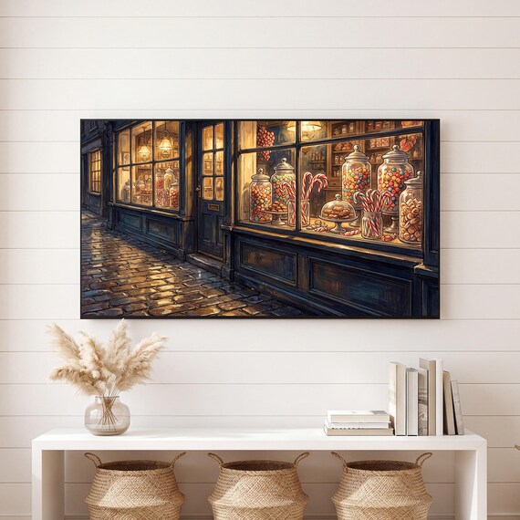 Confectioner Window Samsung Frame TV Art — view 6
