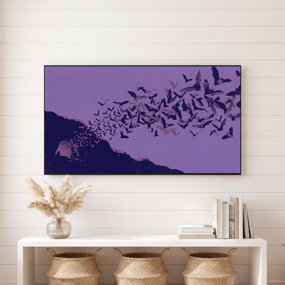 Bat Plate Samsung Frame TV Art — view 6