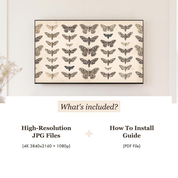 Entomology Samsung Frame TV Art Bundle of 6 — view 4