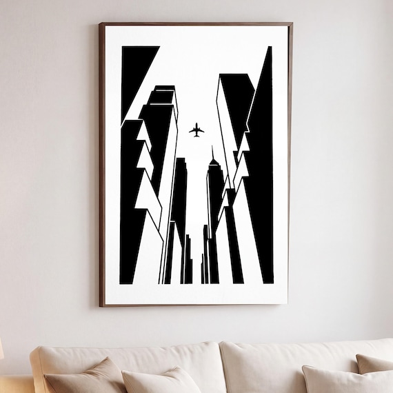 Between the Towers Print — view 5