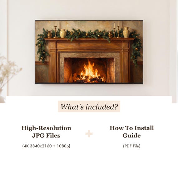 Fire High Samsung Frame TV Art — view 4