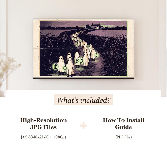 Orchard Ghost Samsung Frame TV Art — view 4