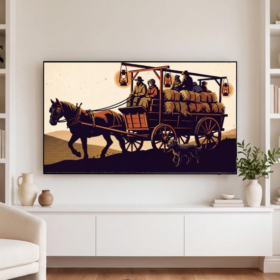 Trick or Treat Samsung Frame TV Art — view 3