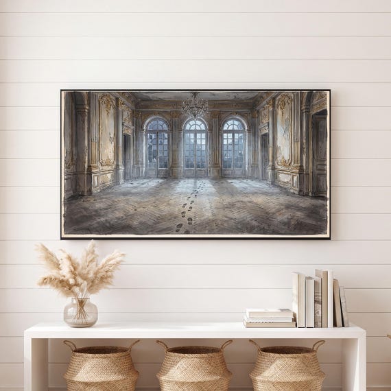 Footprints in the Dust Samsung Frame TV Art — view 6