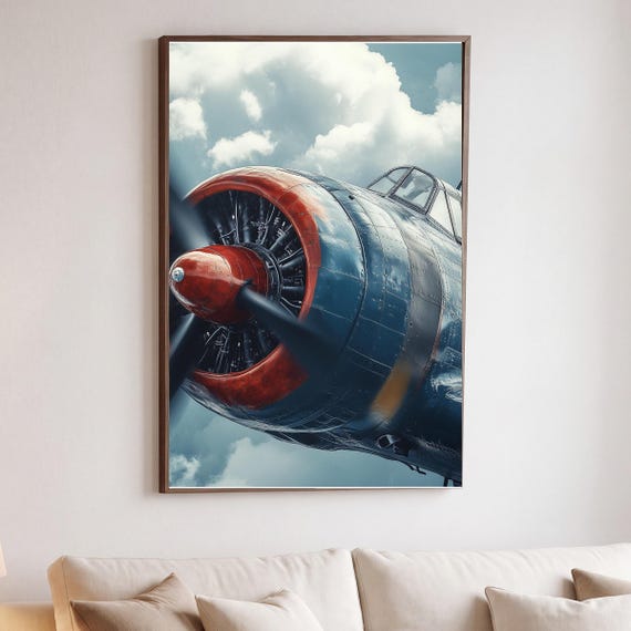 Fighter Aircraft Wall Art — view 2